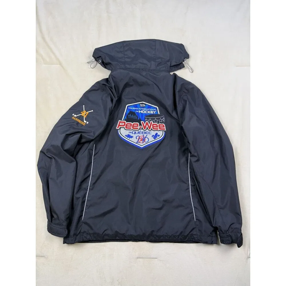 Anaheim Ducks JR Sandrine Pee-Wee Quebec Hockey Tournament Jacket Men’s Medium